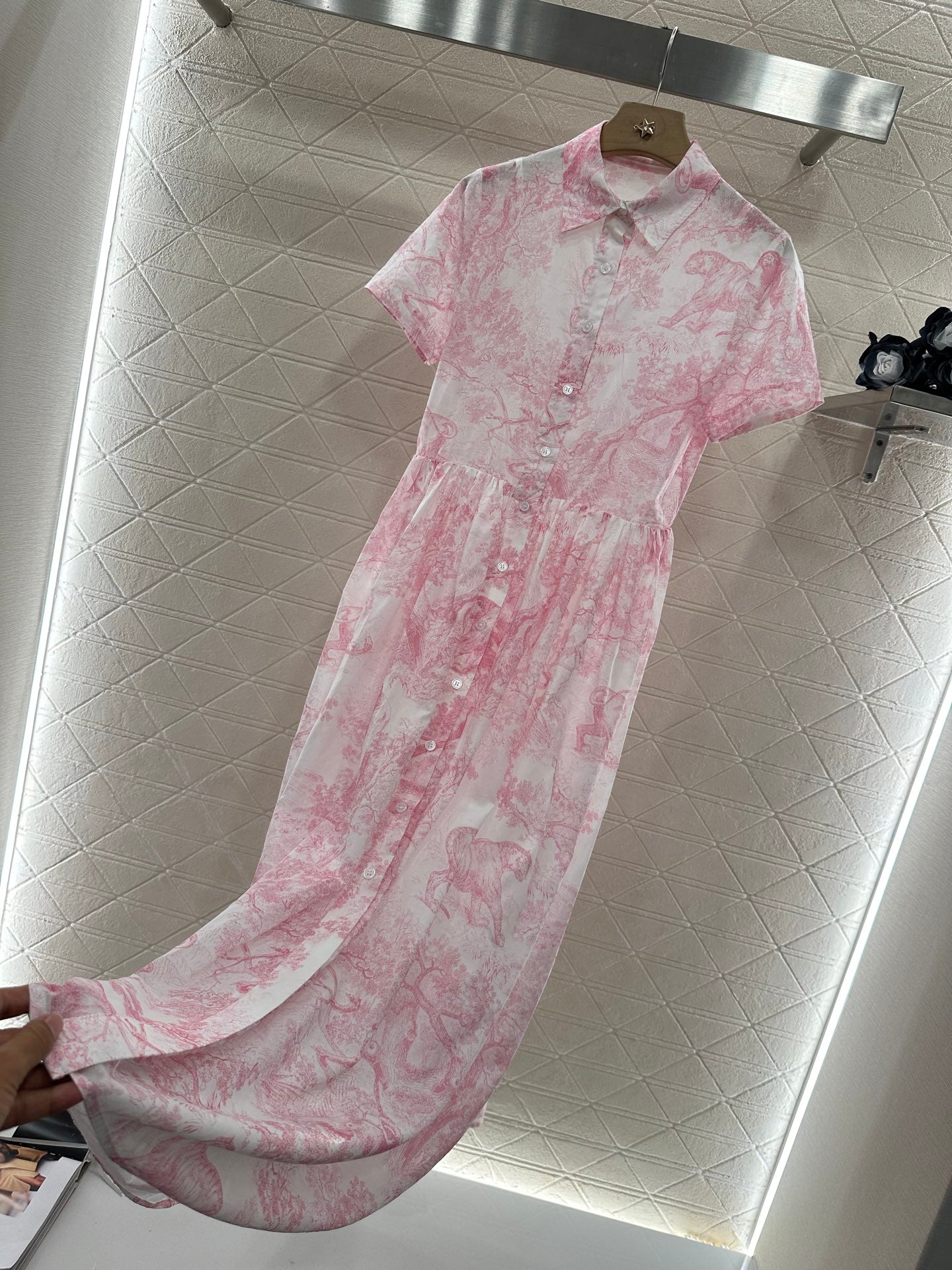 D*♥2025 new product Short-sleeved dress two-piece set
