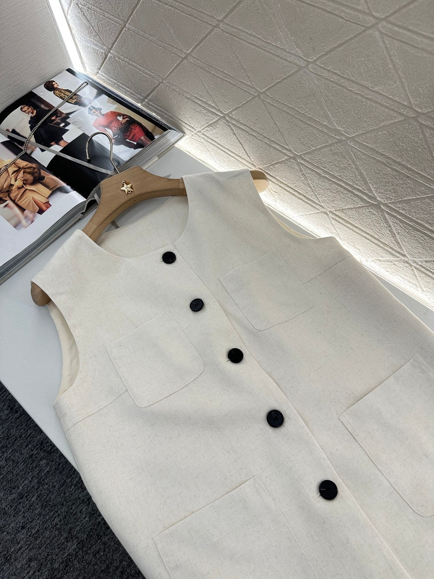 Loro*♥2025 new products Vest and trousers set