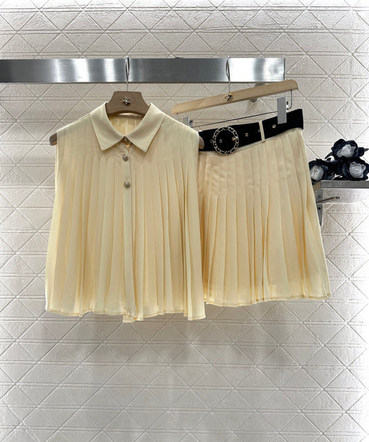 C*♥2025 new products Shirt and skirt set