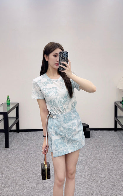 D*♥2025 new products Short skirt suit