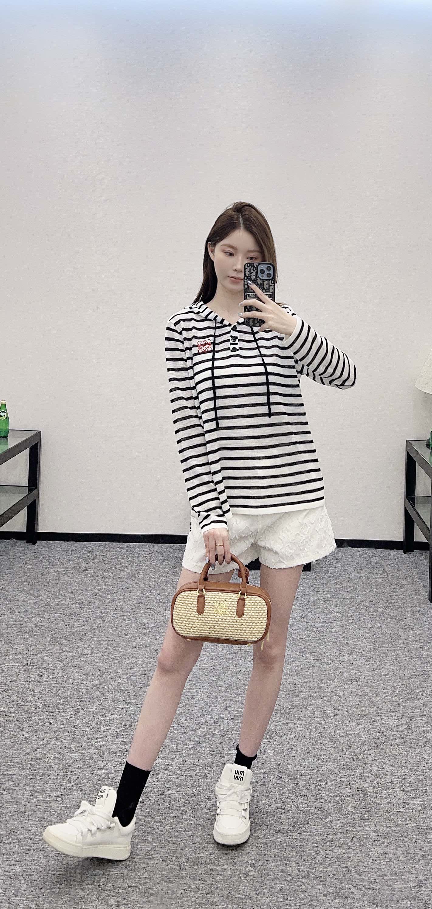 L*♥2025 new product Knitted sun protection top