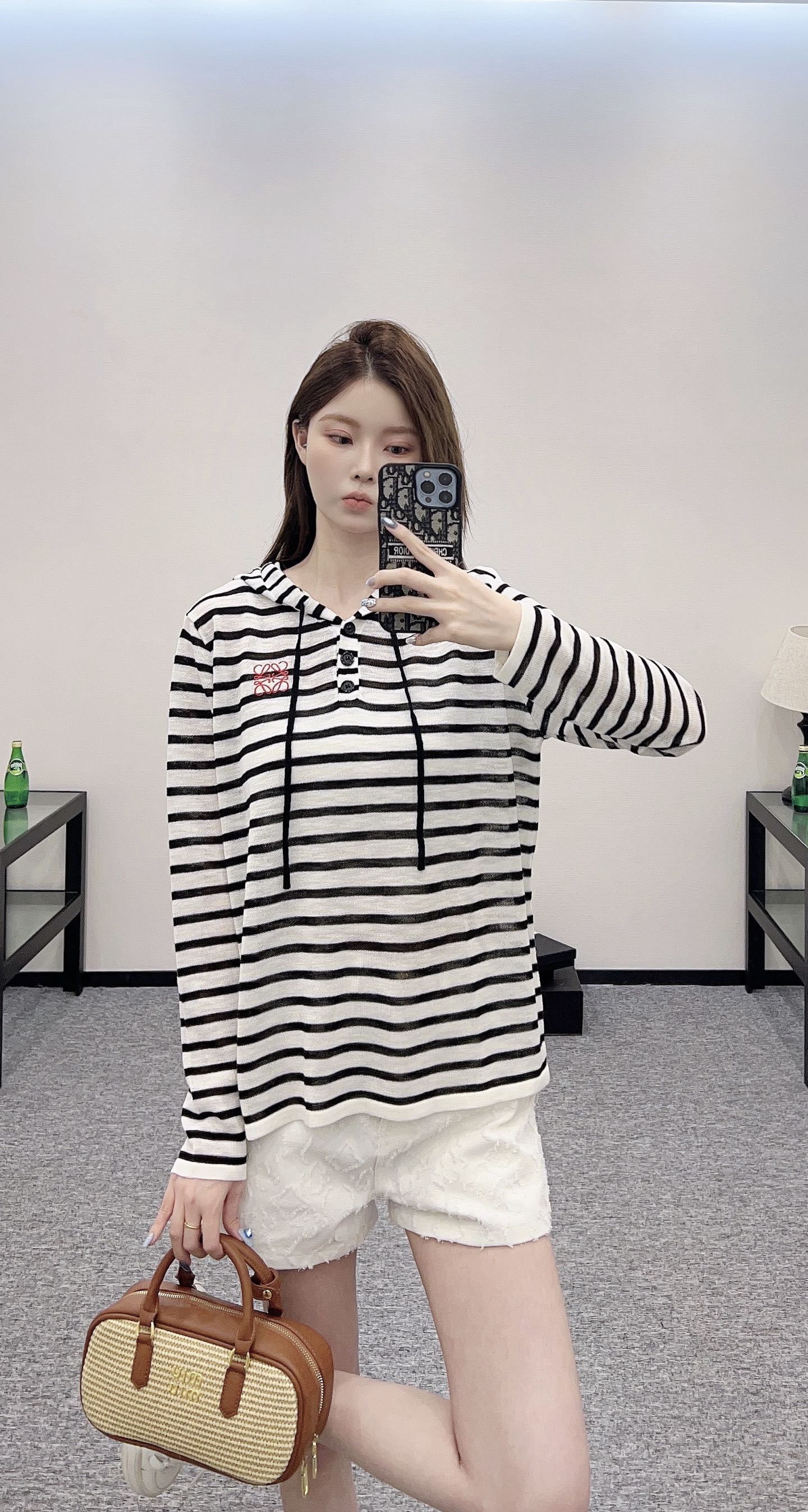L*♥2025 new product Knitted sun protection top