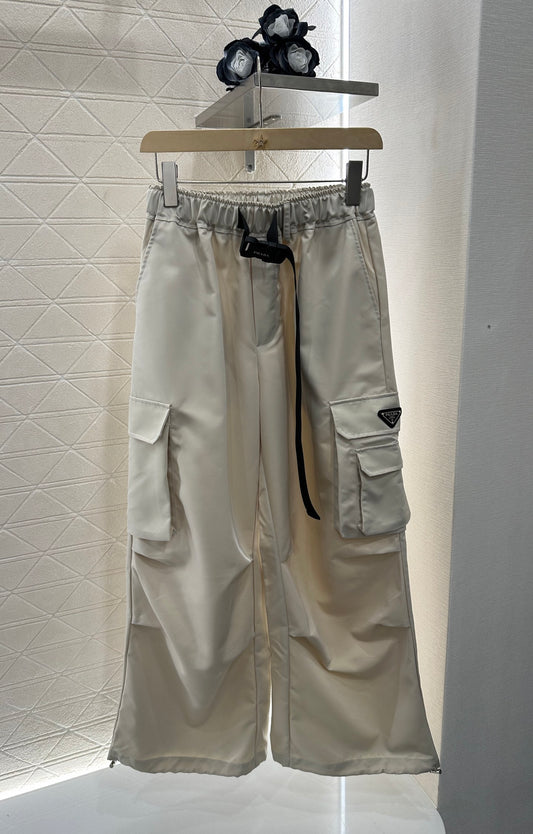 P*♥2025 new products Snap button trousers