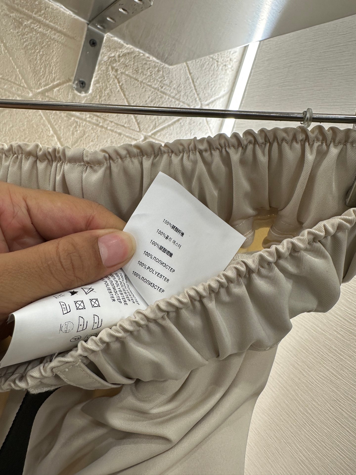 P*♥2025 new products Snap button trousers