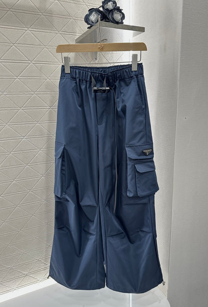 P*♥2025 new products Snap button trousers