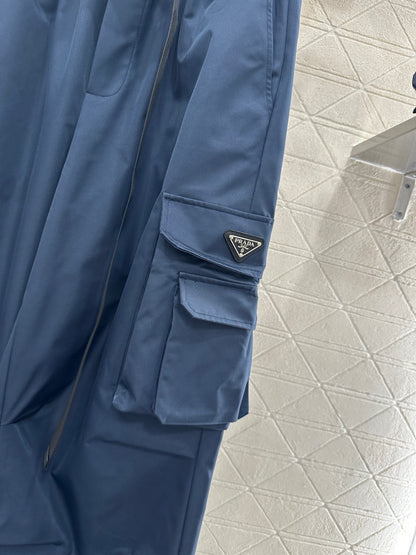 P*♥2025 new products Snap button trousers
