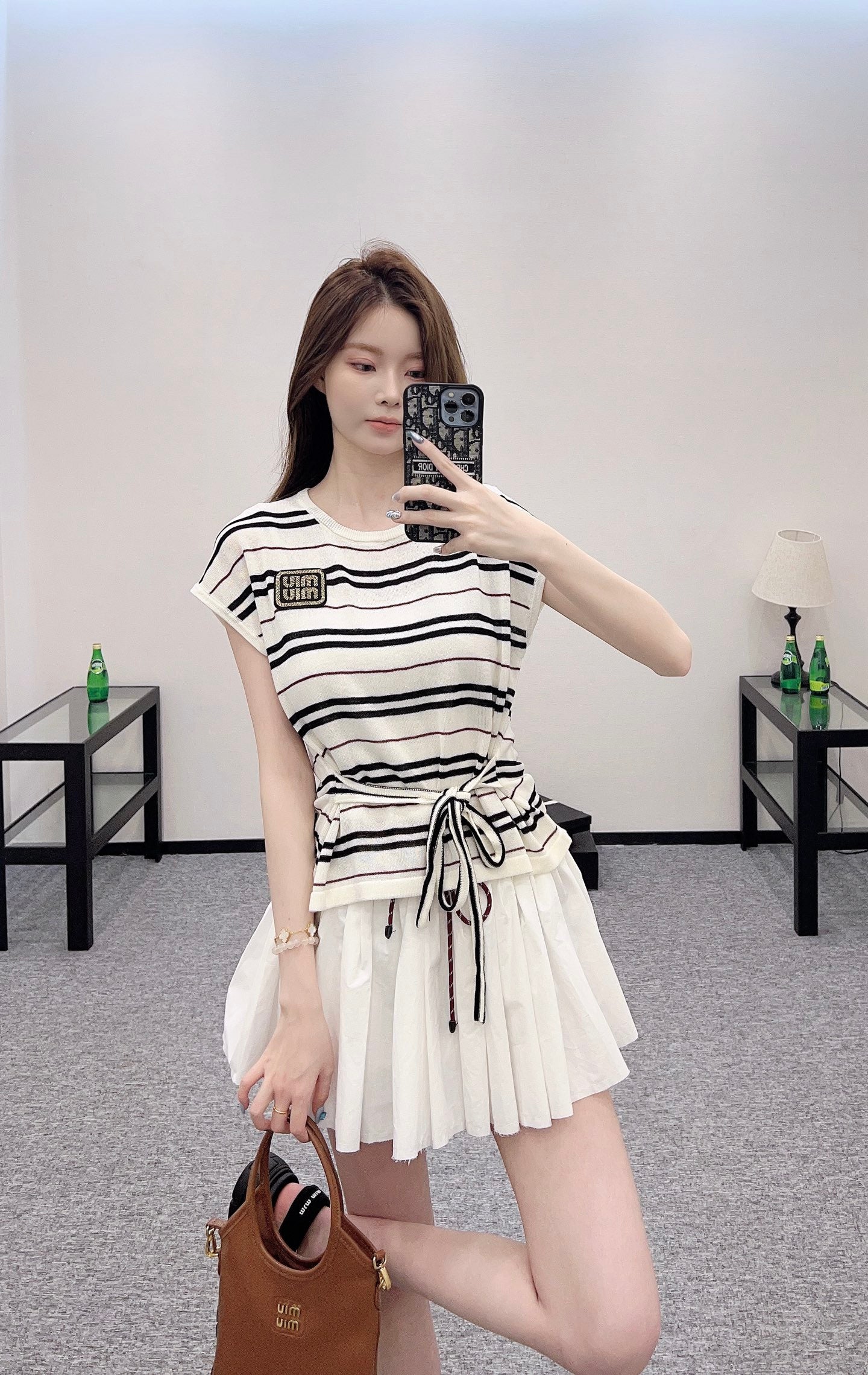 Mi*mi*♥New product Knitted short sleeves