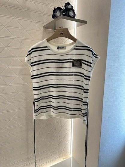 Mi*mi*♥New product Knitted short sleeves