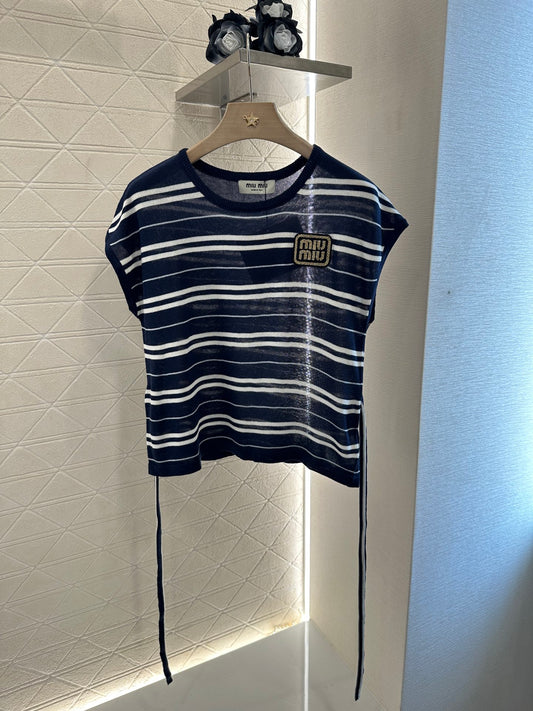Mi*mi*♥New product Knitted short sleeves