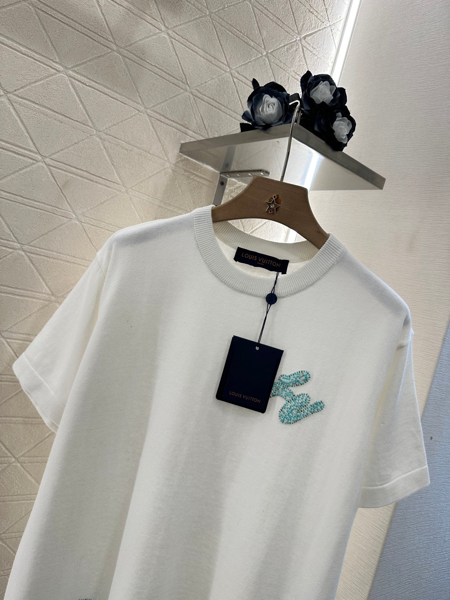 Louis *♥New arrival Beaded cotton top