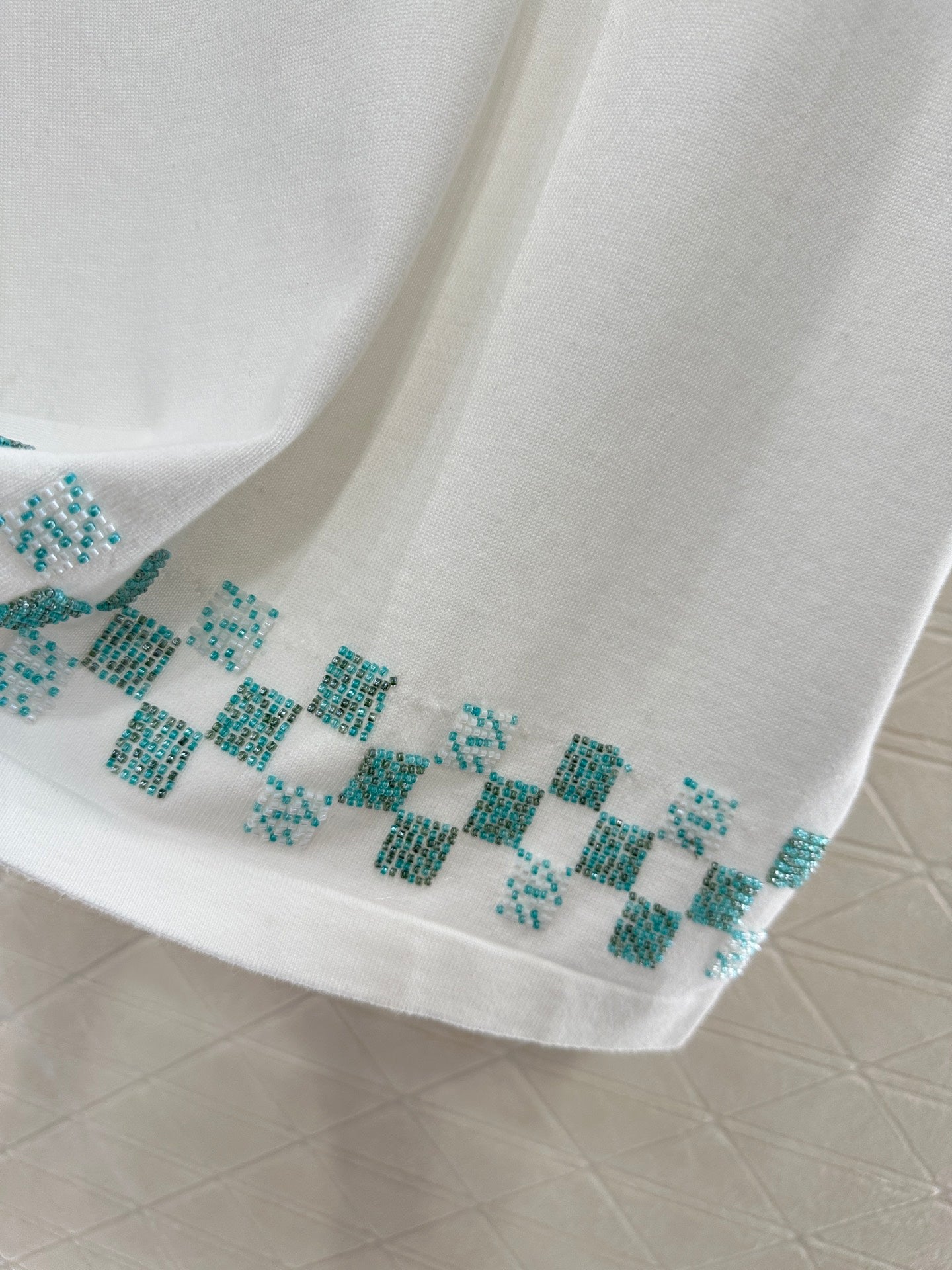 Louis *♥New arrival Beaded cotton top