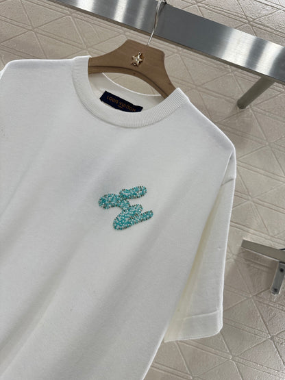 Louis *♥New arrival Beaded cotton top