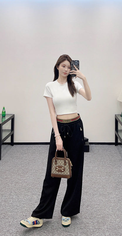 G*♥2025 new products Drawstring trousers