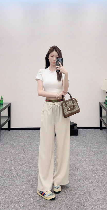 G*♥2025 new products Drawstring trousers