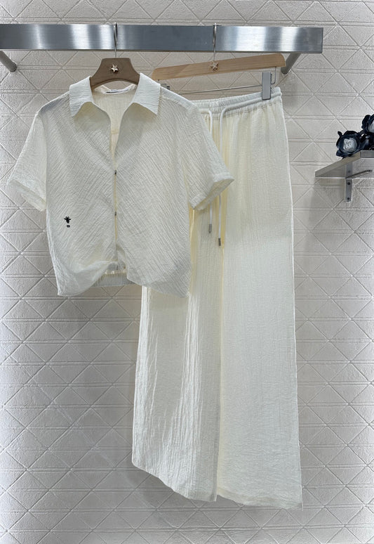 D*♥2025 new products Shirt and trousers set