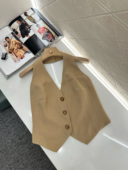 M* M*♥2025 new products Vest and trousers set