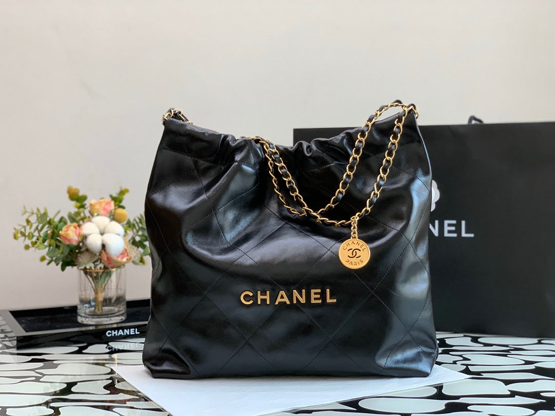 C* 22bag garbage bag♥ Black Golden Lotus