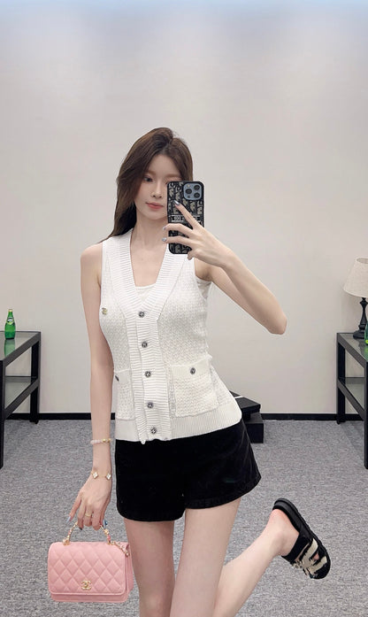 C*♥2025 new products Knitted vest