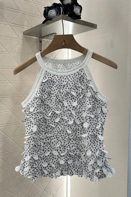C*♥2025 new product Petal vest