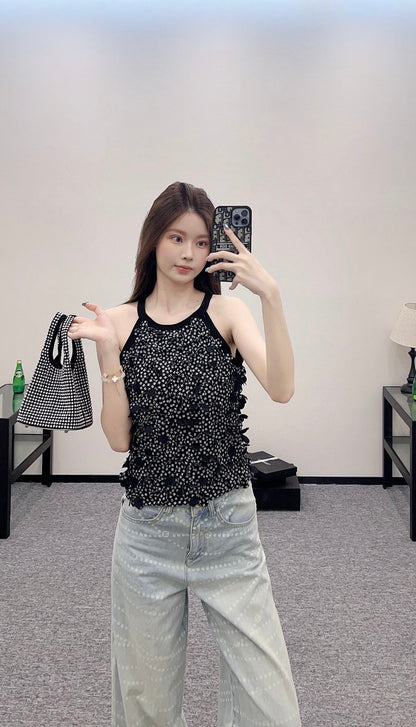 C*♥2025 new product Petal vest