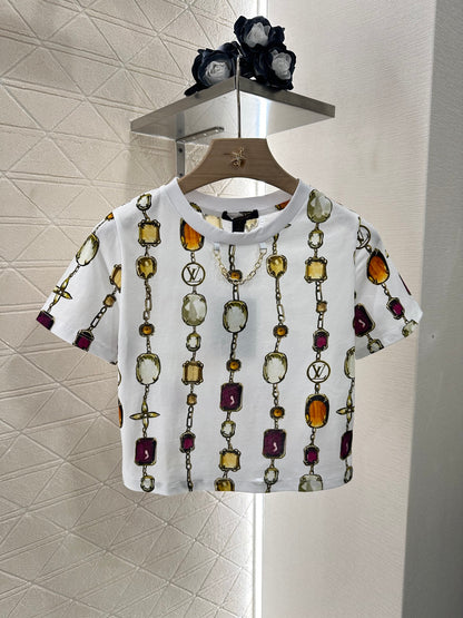Louis *♥2025 new products Printed chain