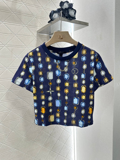 Louis *♥2025 new products Printed chain