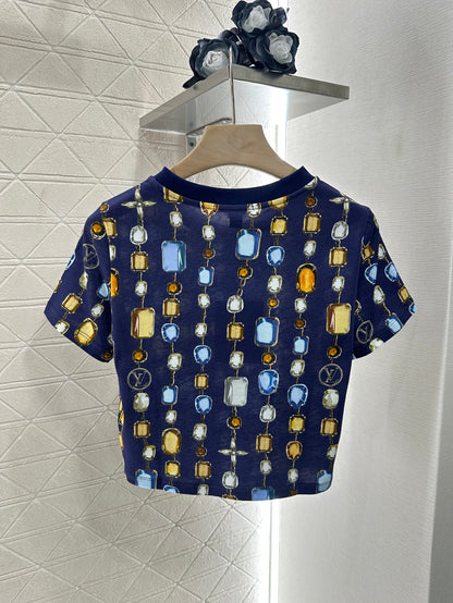 Louis *♥2025 new products Printed chain