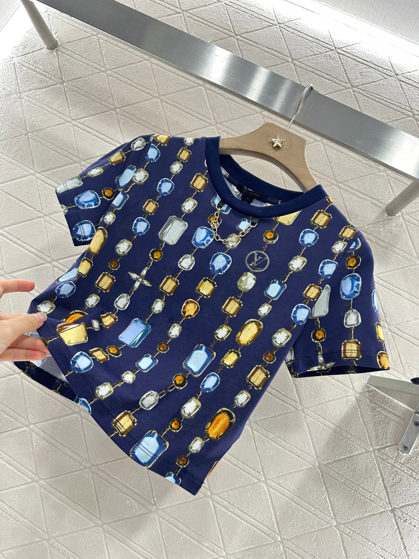 Louis *♥2025 new products Printed chain