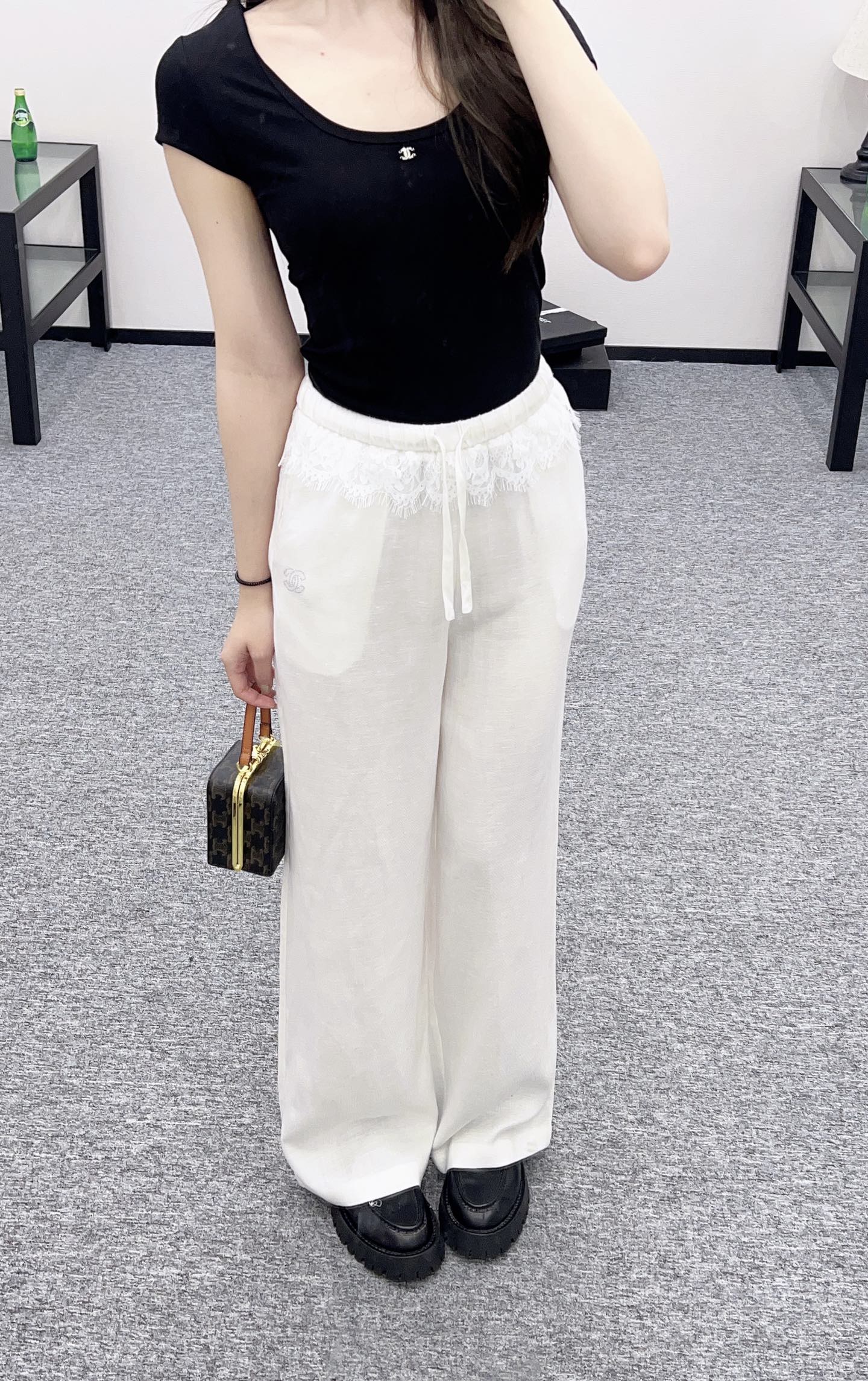 C*♥2025 new products Lace trousers