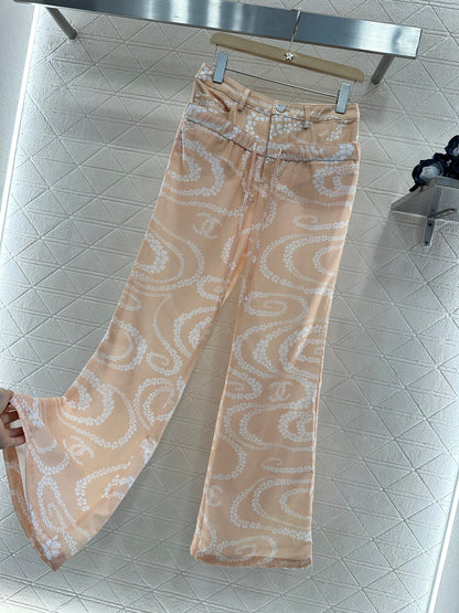 C*♥2025 new products Printed trousers
