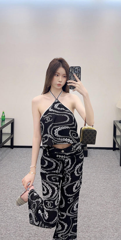C*♥2025 new products Printed trousers