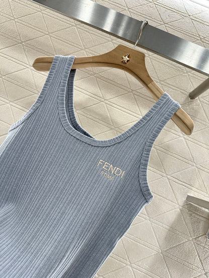 F*♥2025 new product Knitted vest