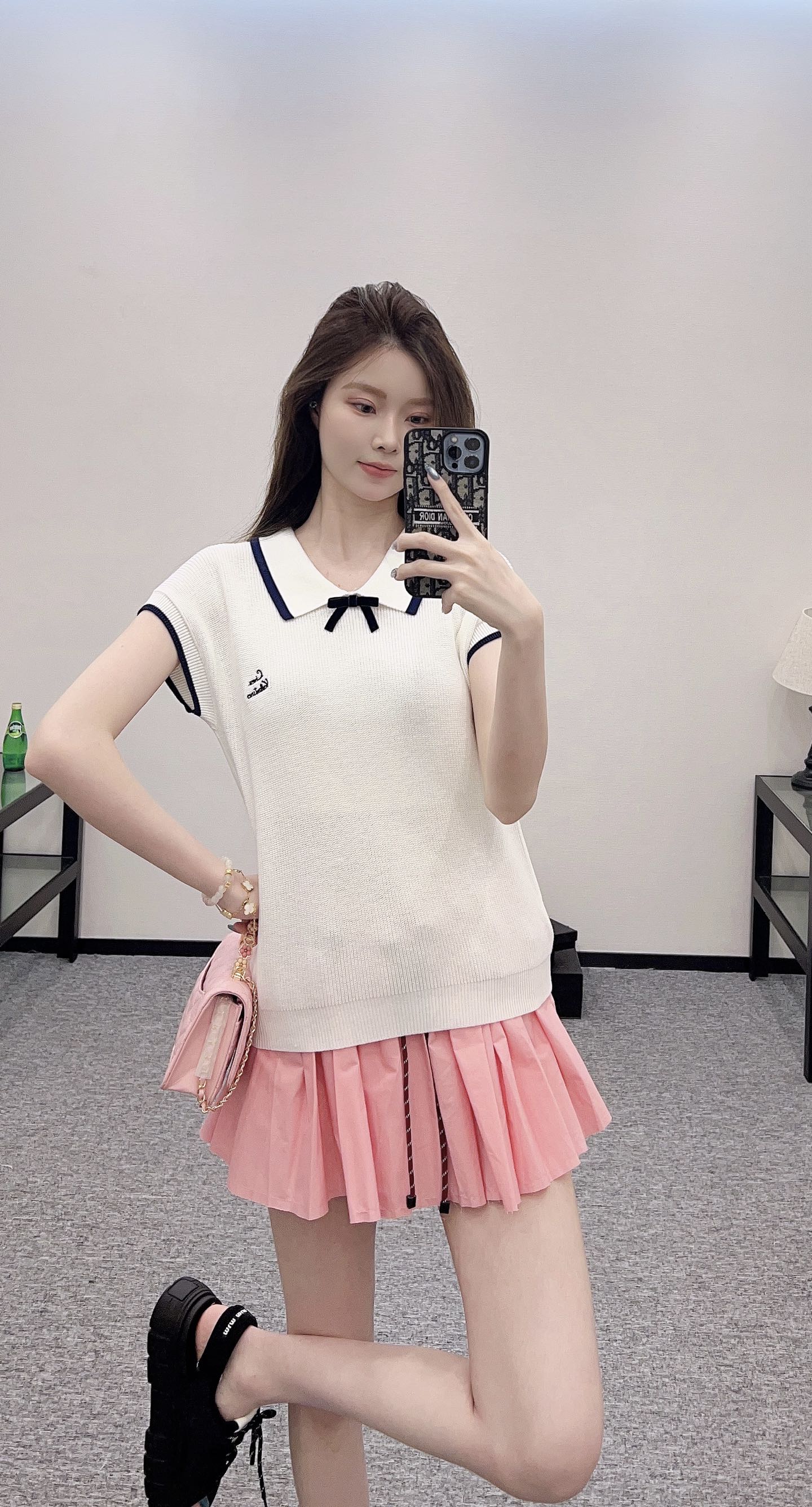 V*♥2025 new products Knitted short sleeves