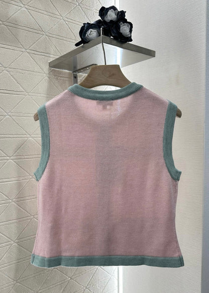 C*♥2025 new product Button knitted vest