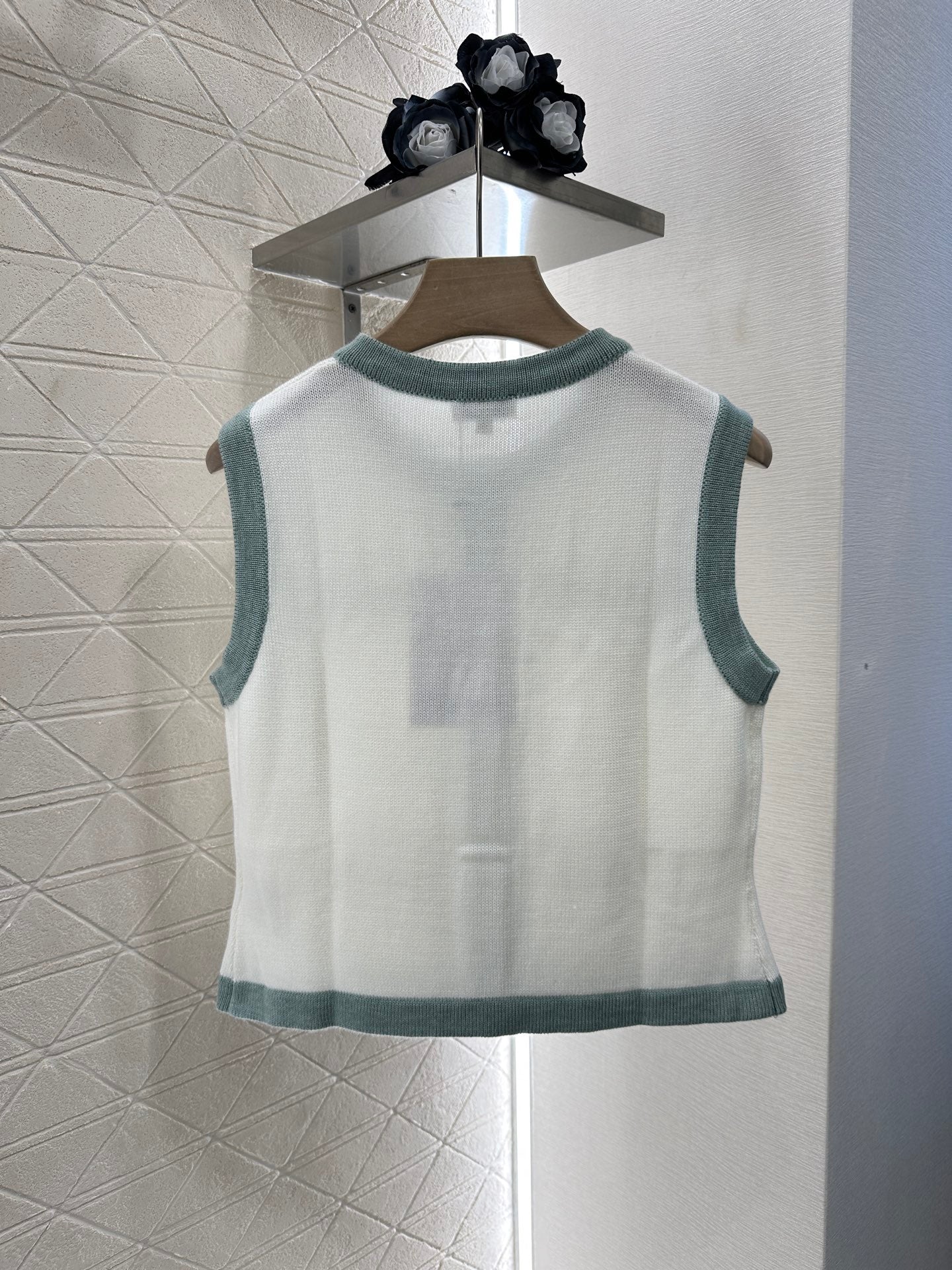 C*♥2025 new product Button knitted vest