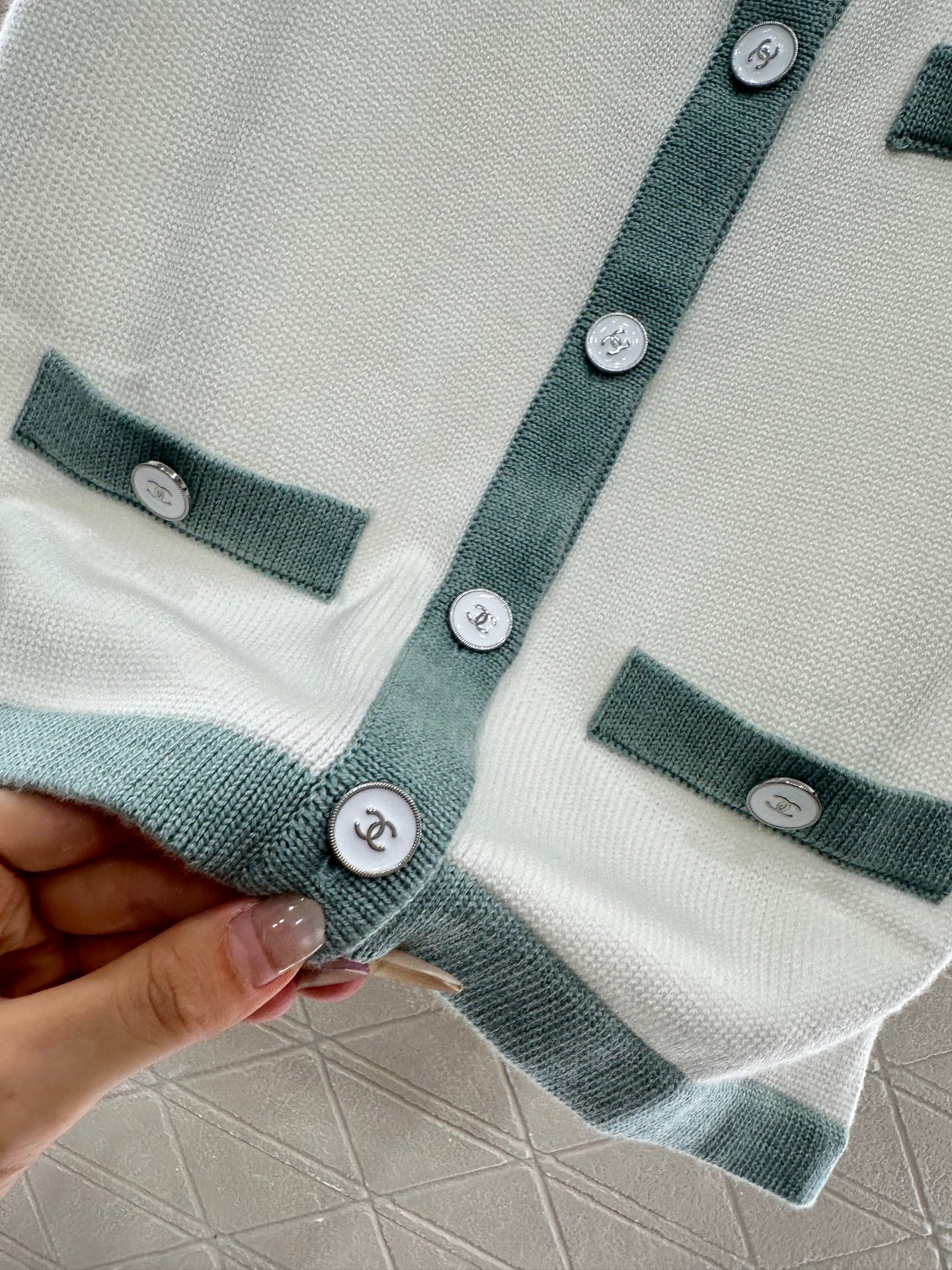 C*♥2025 new product Button knitted vest