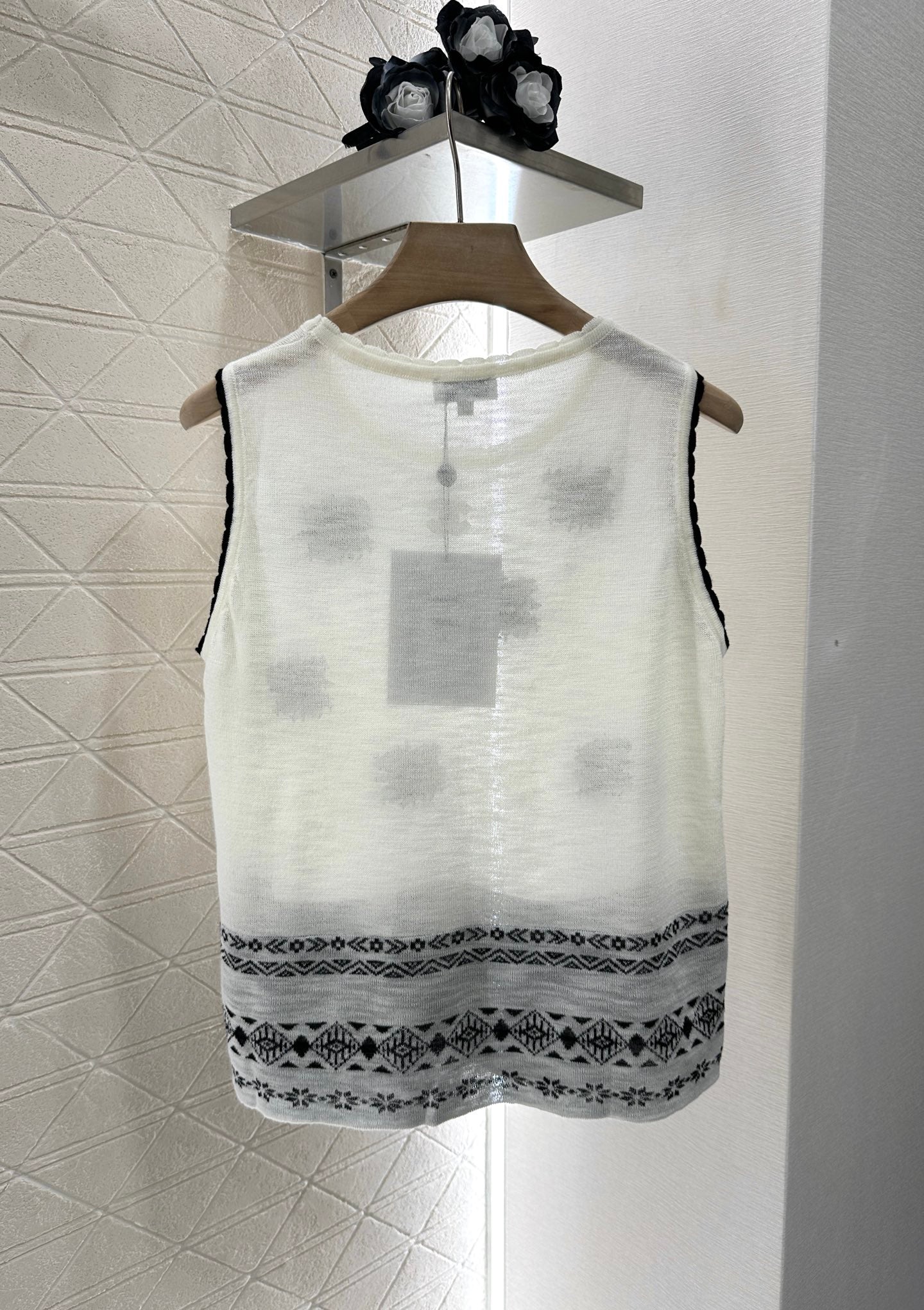 C*♥2025 new product Embroidered vest