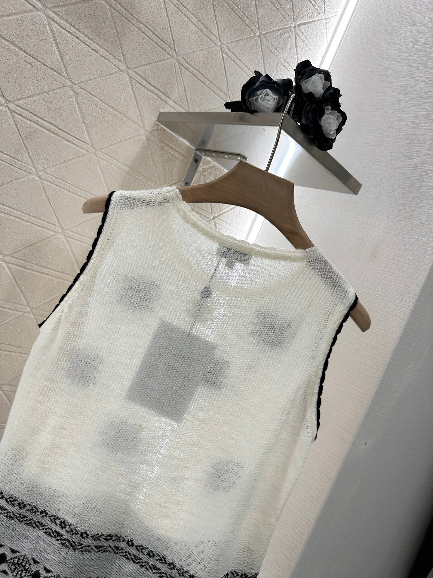 C*♥2025 new product Embroidered vest
