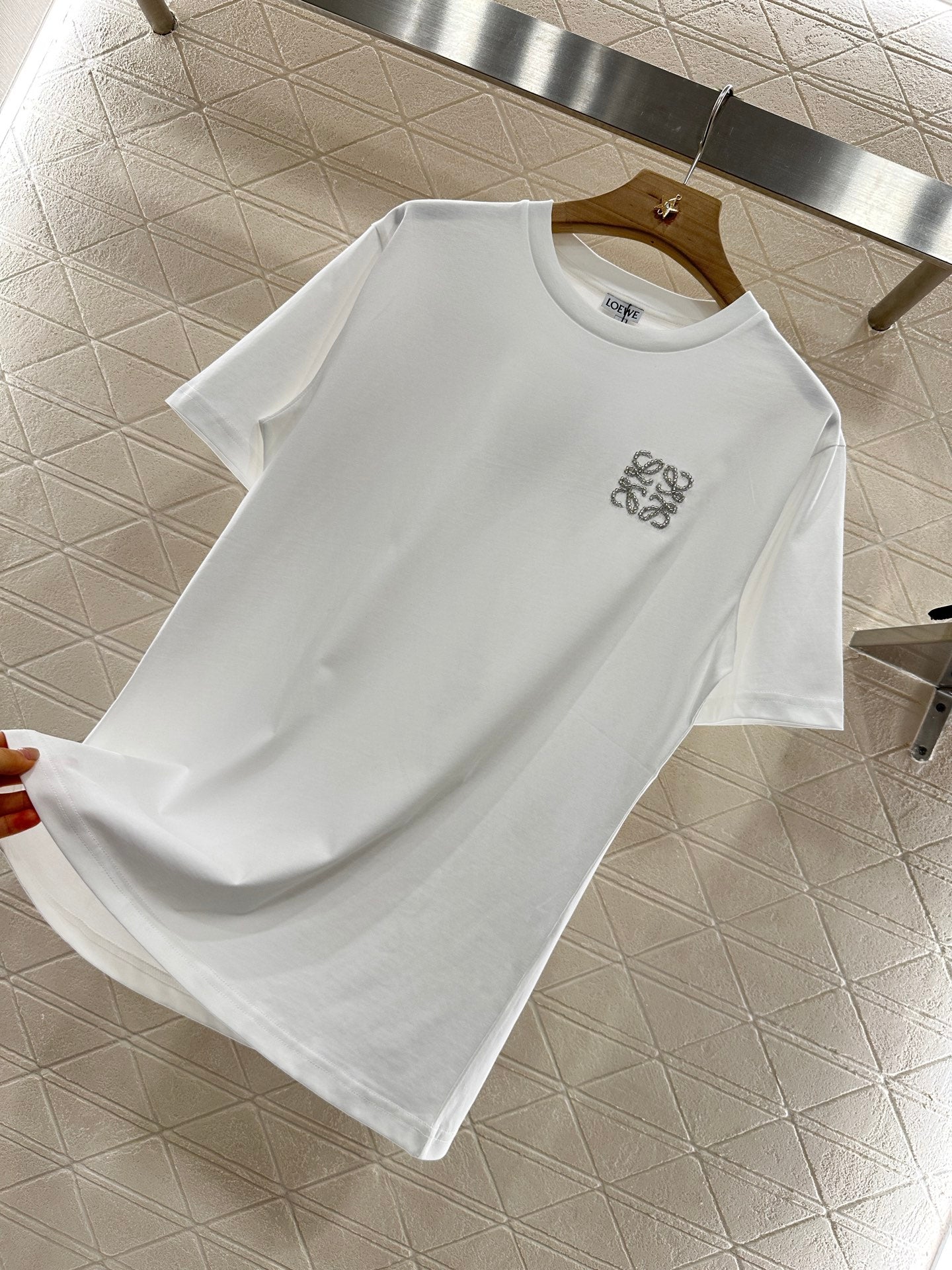 L*♥2025 new product Beaded short sleeves