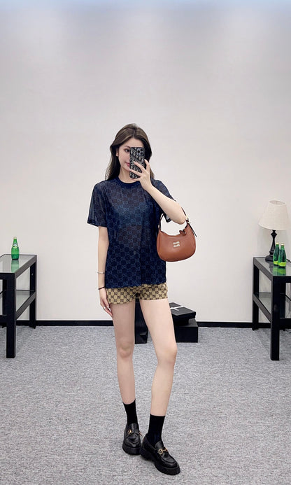 G*♥2025 new product Transparent short sleeves