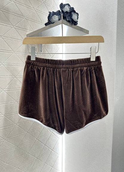 C*♥New Arrival Velvet Tank Top and Shorts Set