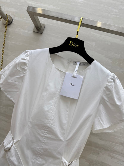 D*♥2025 new style waist-length puff sleeve dress