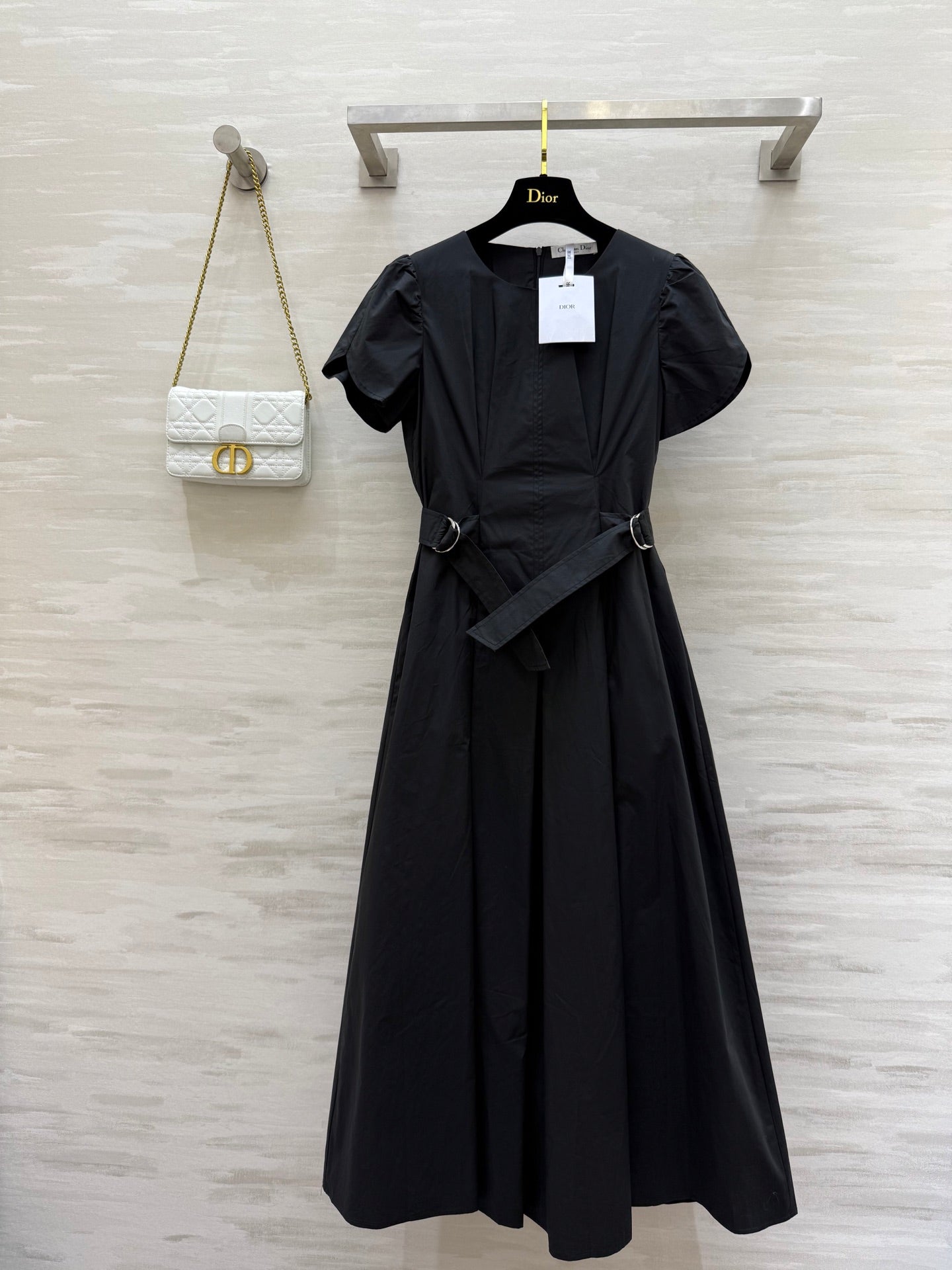 D*♥2025 new style waist-length puff sleeve dress