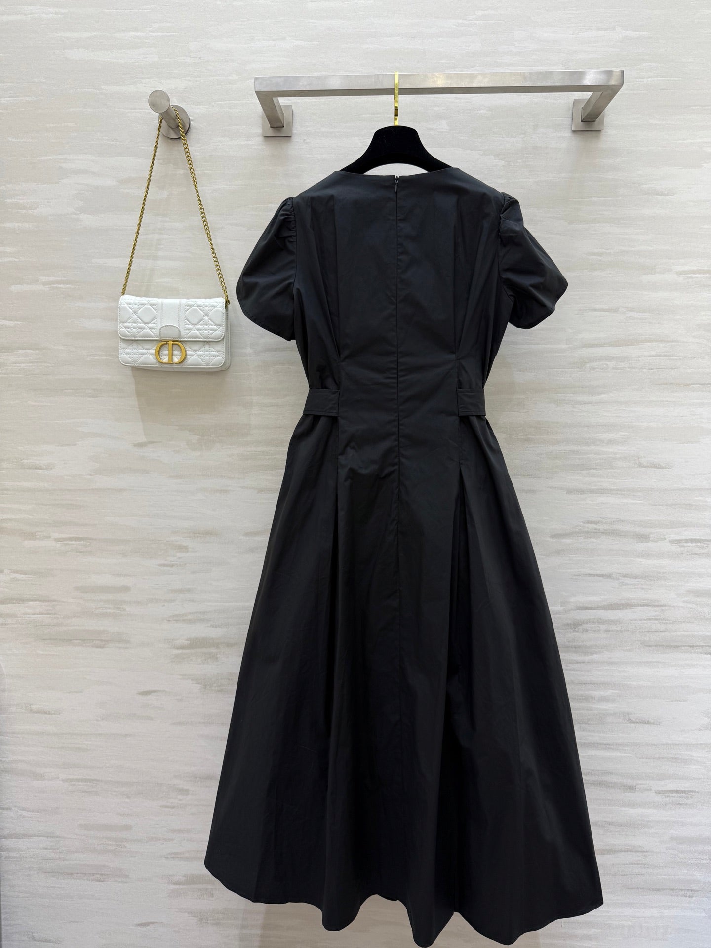 D*♥2025 new style waist-length puff sleeve dress