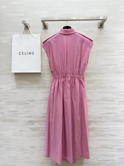 Ce*♥2025 New Style Trench Coat Style Waist Dress