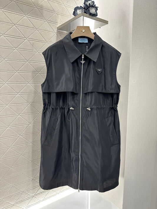 P♥2025 new products Drawstring vest dress