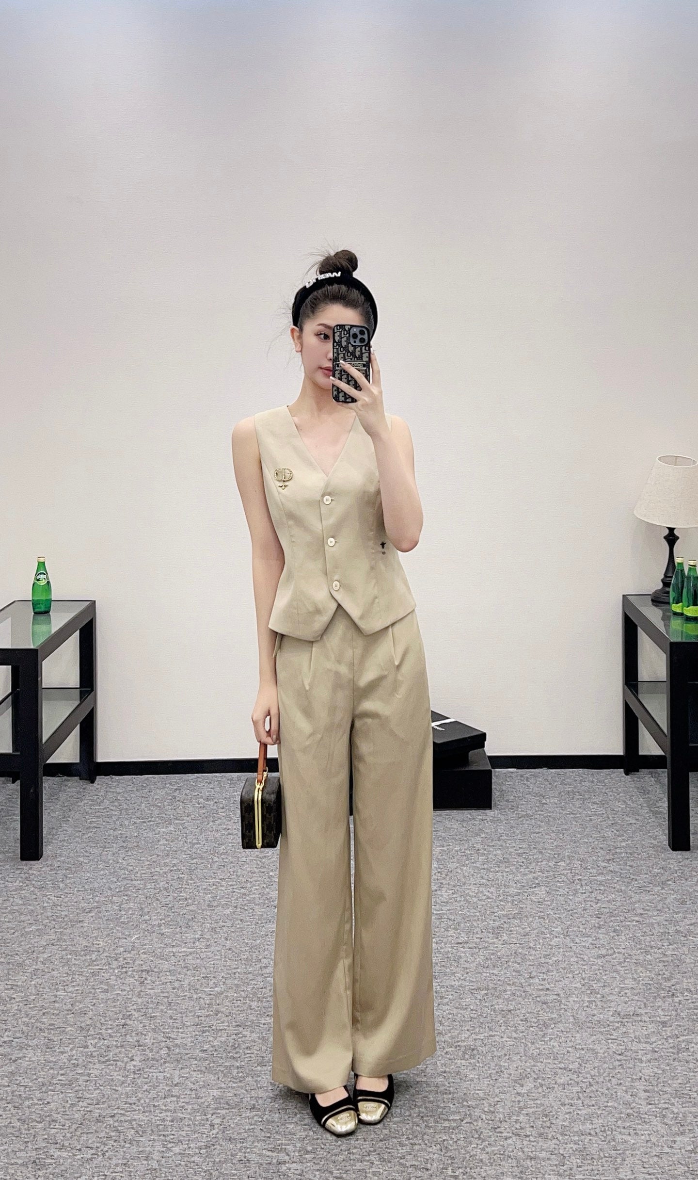 D*♥2025 new products Vest and trousers set