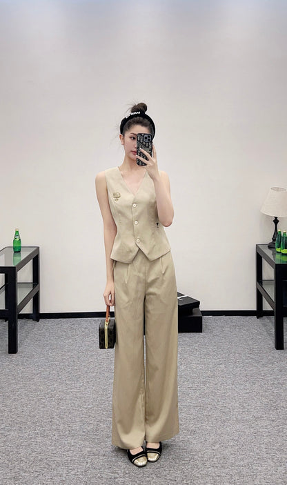 D*♥2025 new products Vest and trousers set