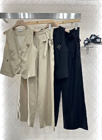 D*♥2025 new products Vest and trousers set