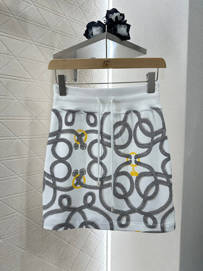 H*♥2024 new products Sweater skirt set